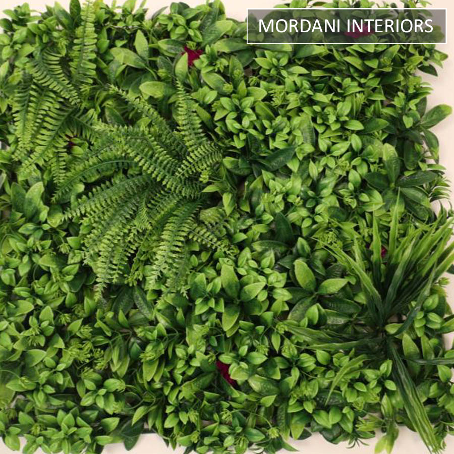 Mix Big Leaves Shrub Tile MIGW-072-ID